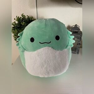 Squishmallows Abe The Bearded Dragon 11”  Super Soft Mint Green 11" Plush